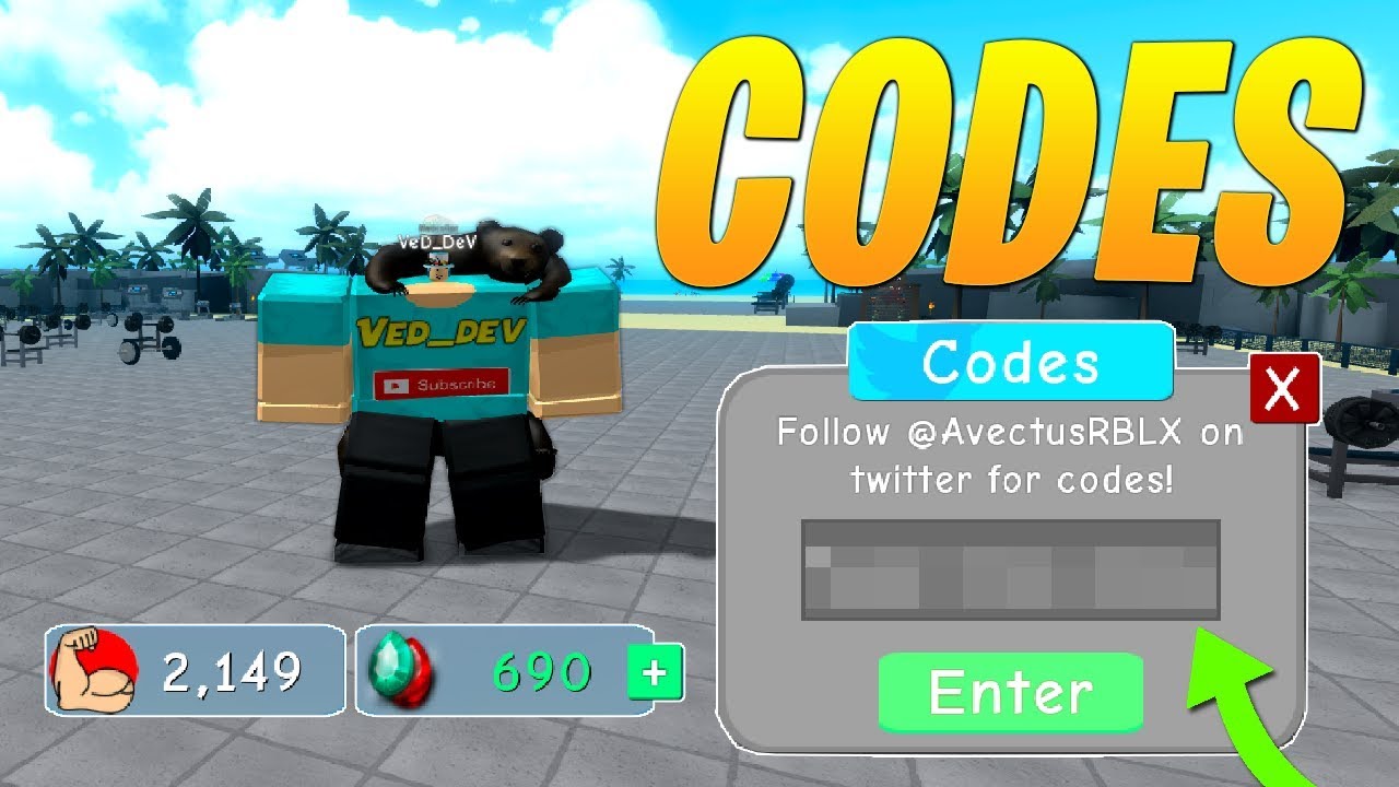 Codes In Weight Lifting Simulator 3 Roblox