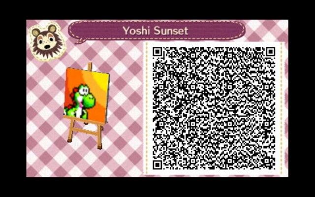 Qr Code For Animal Crossing New Leaf Standee Mario